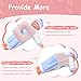 POWYS G Tube Tummy Time Pillow Feeding Tube Belt Pads Adjustable Nursing Pillow with a Hole for Supporting Babies Infant Children Kids Protecting Button