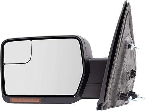 Miniatura 2 de Espejo eléctrico para 2009-2014 F-150 Reflector-Spotter de cristal tipo pedestal indicador de señal de giro calentado BL3Z17683CA Izquierdo FO1320407