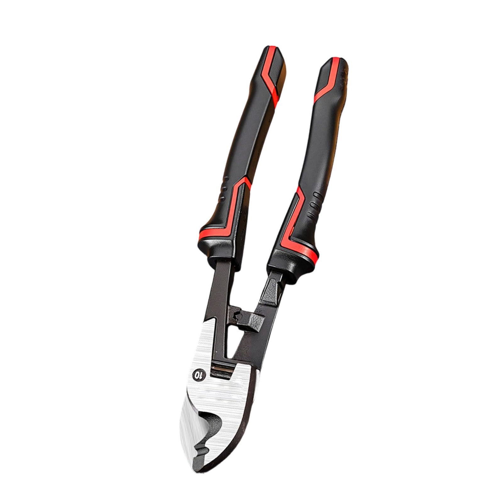 Msioytog 10 Inches Ergonomic Heavy Duty Wire Cutter Suitable For Thick Copper Aluminum Cables Anti Fatigue Handle Durability Construction Anti Slip Handle Cable Shear