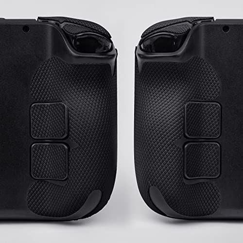 Image of TALONGAMES Controller Grips Compatible with Steam Deck OLED /Steam Deck Controllers, Anti-Slip, Sweat-Absorbent, Textured Skin kit, for Handle Grips, Buttons, Triggers, D-pad (Classic - Black)