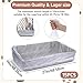 Josojoou 15PCS Disposable Cage Liners, Transparent Plastic Guinea Pig Cage Liners, Universal Elastic Toilet Film Suitable for Rabbits, Hamsters, Chinchillas, Hedgehogs and Other Small Animals