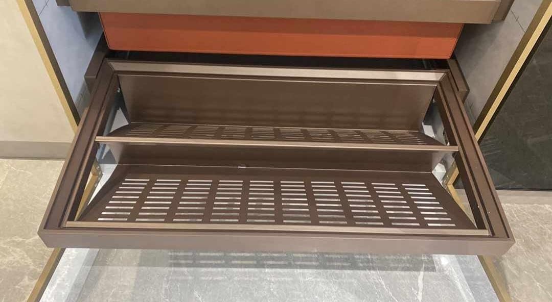 DBR Modular Wardrobe Shoe Rack Pull Out with Soft Close 900 mm