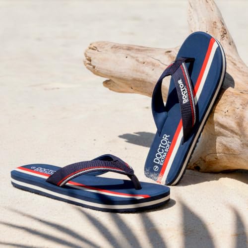 Image of DOCTOR EXTRA SOFT Slipper for Men's | Diabetic & Orthopedic | Lightweight & Comfortable | Soft, Durable & Skid Resistant | Flip-Flop & Slippers for Men's & Boy's D-33