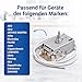VIOKS Thermostat Kühlschrank Ersatz für Ranco K59-l2622 600mm Kapillarrohr 3x4,8mm für Küppersbusch Liebherr Kühlschrank/Miele Kühlschrank/AEG Kühlschrank Ersatzteile Electrolux AMP VG
