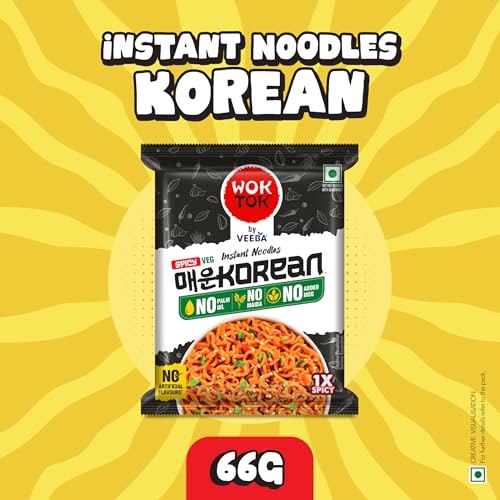Image of Wok Tok by Veeba Korean Instant Noodles 66g