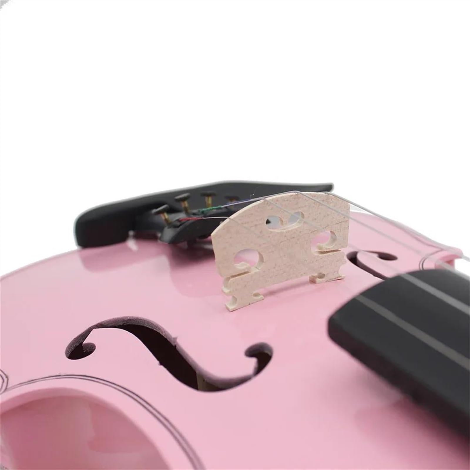 Violine 4/4 Violine Rosa Massivholz Violine Set Mit Stofftasche Bogen