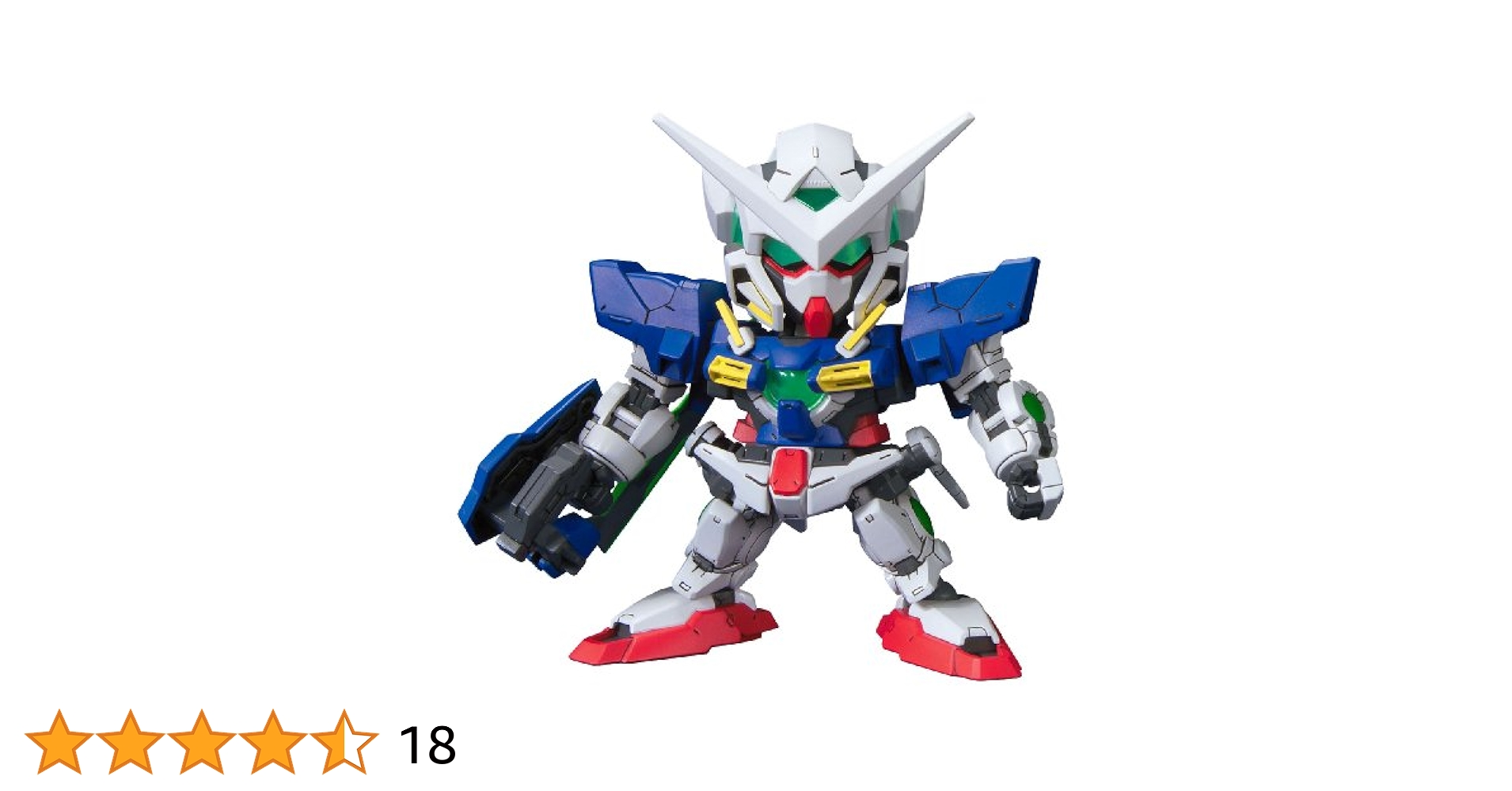 SDガンダム BB戦士 ガンダムエクシアリペアII (BB戦士) 2mvetro ガンプラ】BB戦士 ガンダムエクシアリペアII レビュー | ポッチ