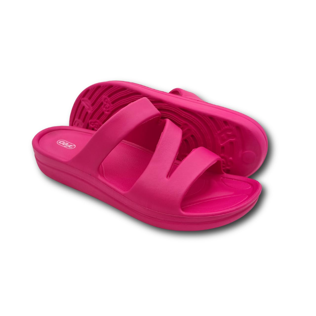 Ritmo Ciabatte Donna Estive in Gomma EVA, Sandali Slide Platform con Sottopiede Massaggiante per Mare Piscina Casa Doccia - 1