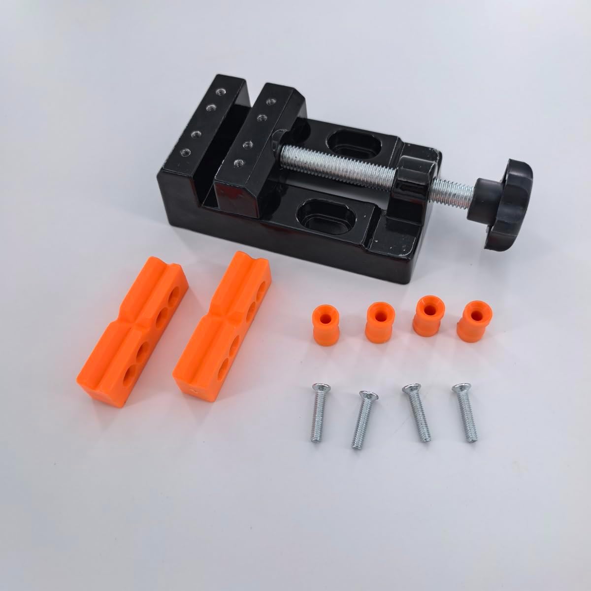 Mini Bench Vice Clamp Mini Flat Clamp Opening Parallel Table Vise for Watch Repairing Sculpture Craft Jewelry DIY Carving Tool