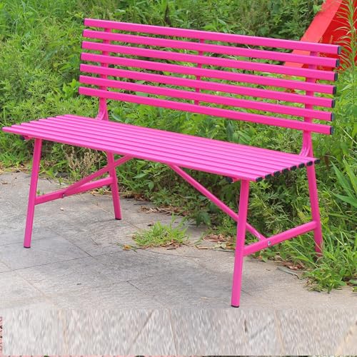 Banc de jardin extérieur idéal pour la détente au soleil au milieu des fleurs de la terrasse