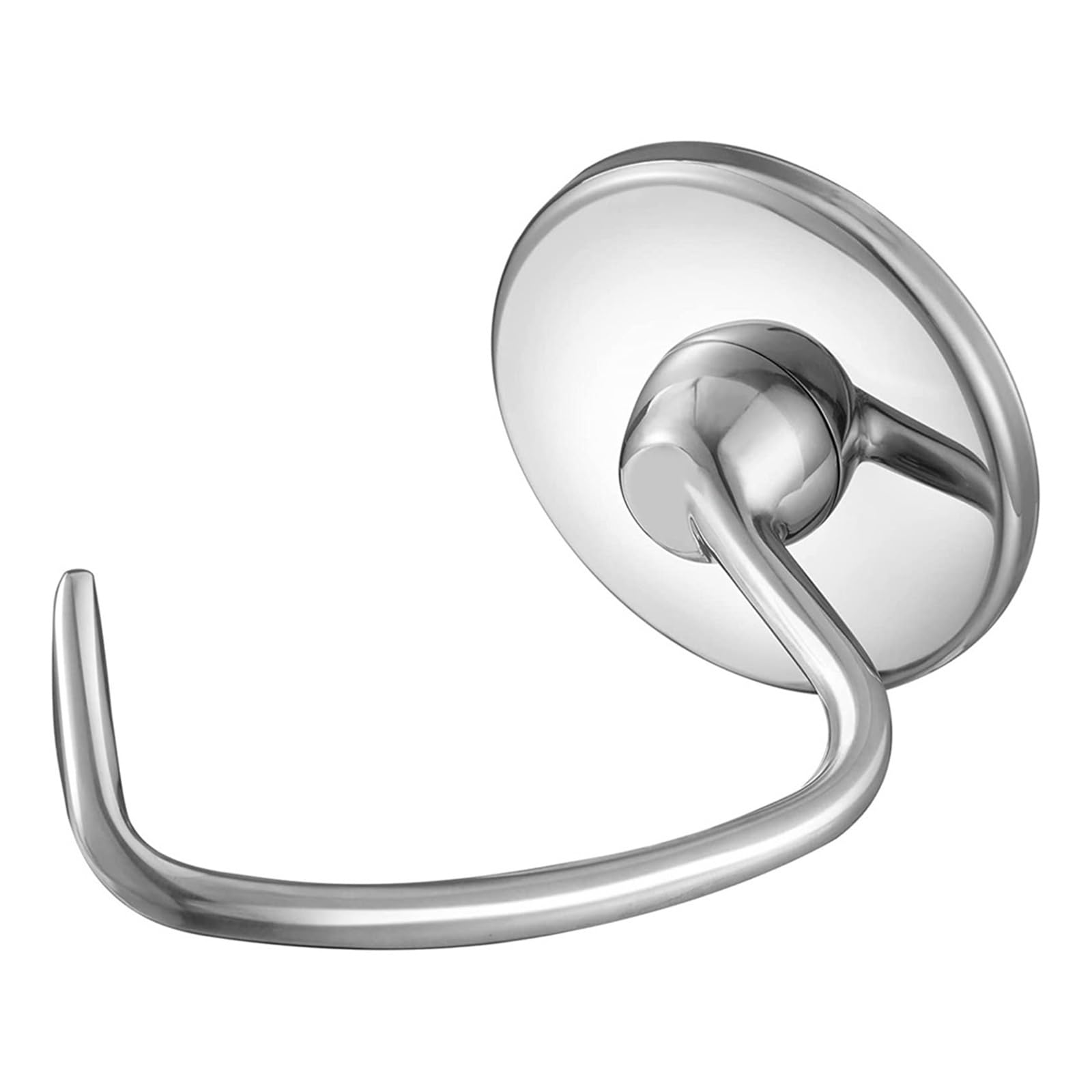 Hak do wyrabiania ciasta ze stali nierdzewnej do blendera, kompatybilny z KitchenAid Blender pionowy z głowicą uchylną 4,5–5 kwarta Hak do mieszania ciasta w kształcie litery C, materiał dopuszczony d