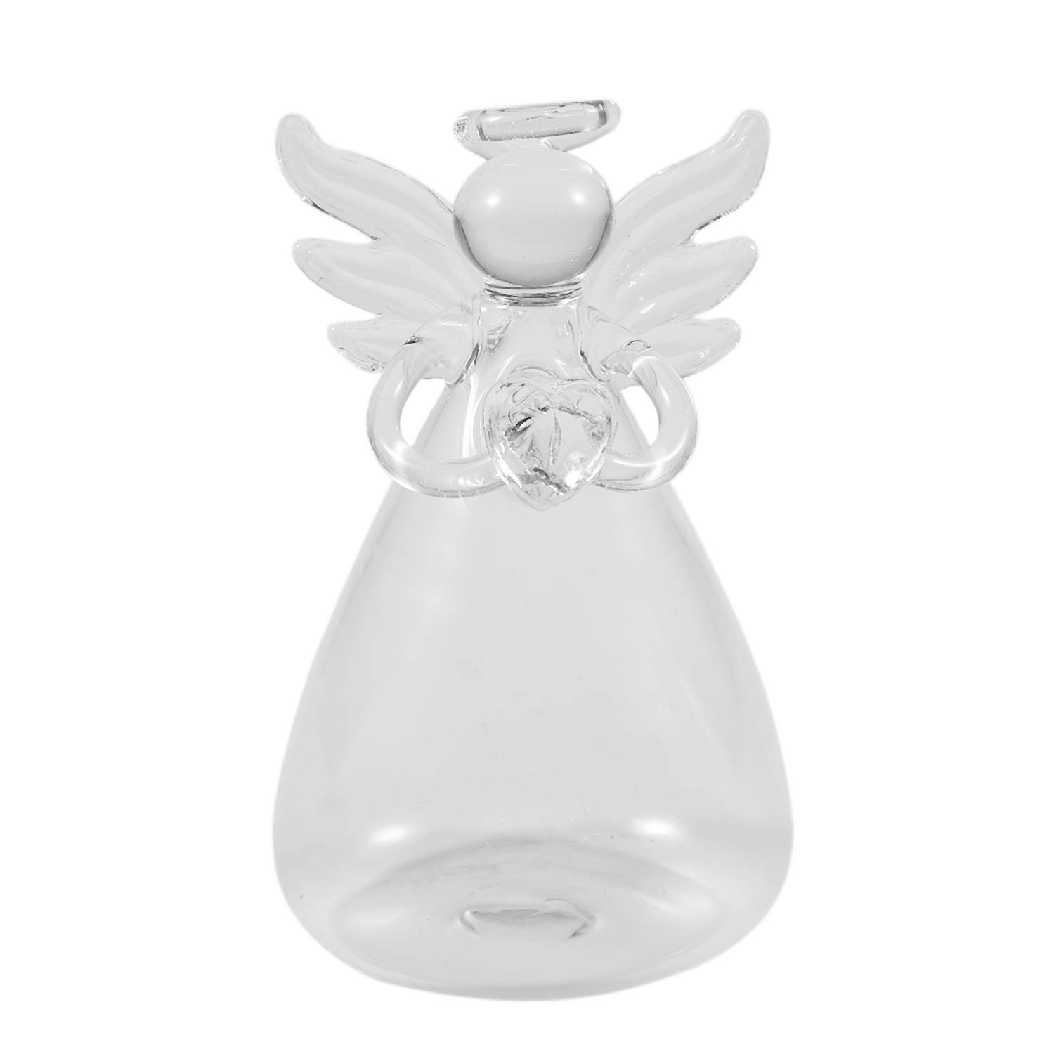 CTRLZS Praying Angel Vases Crystal Transparent Glass Vase Flower Containers Hydroponic Containers Home Decorations Decor
