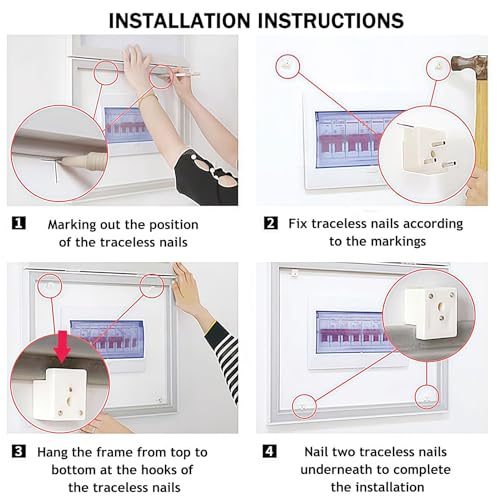 Panneau électrique décoratif dissimulateur de compteur domestique