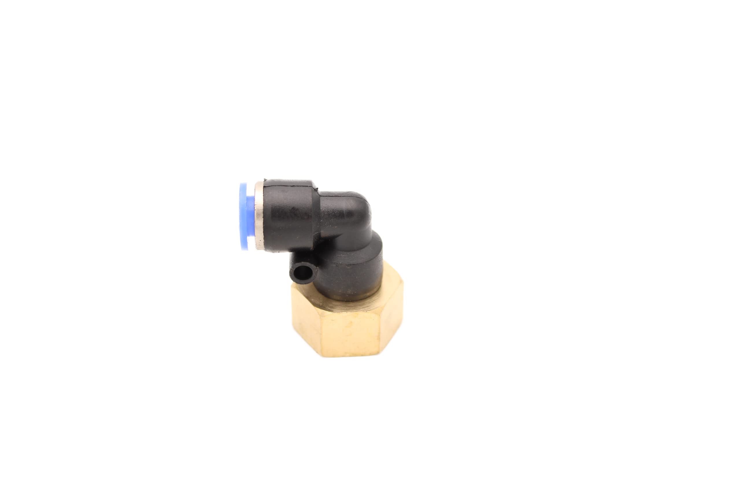 Pneumatic Angled Push-In Fitting 90° with Internal Thread 3/8 Inch - Image 2