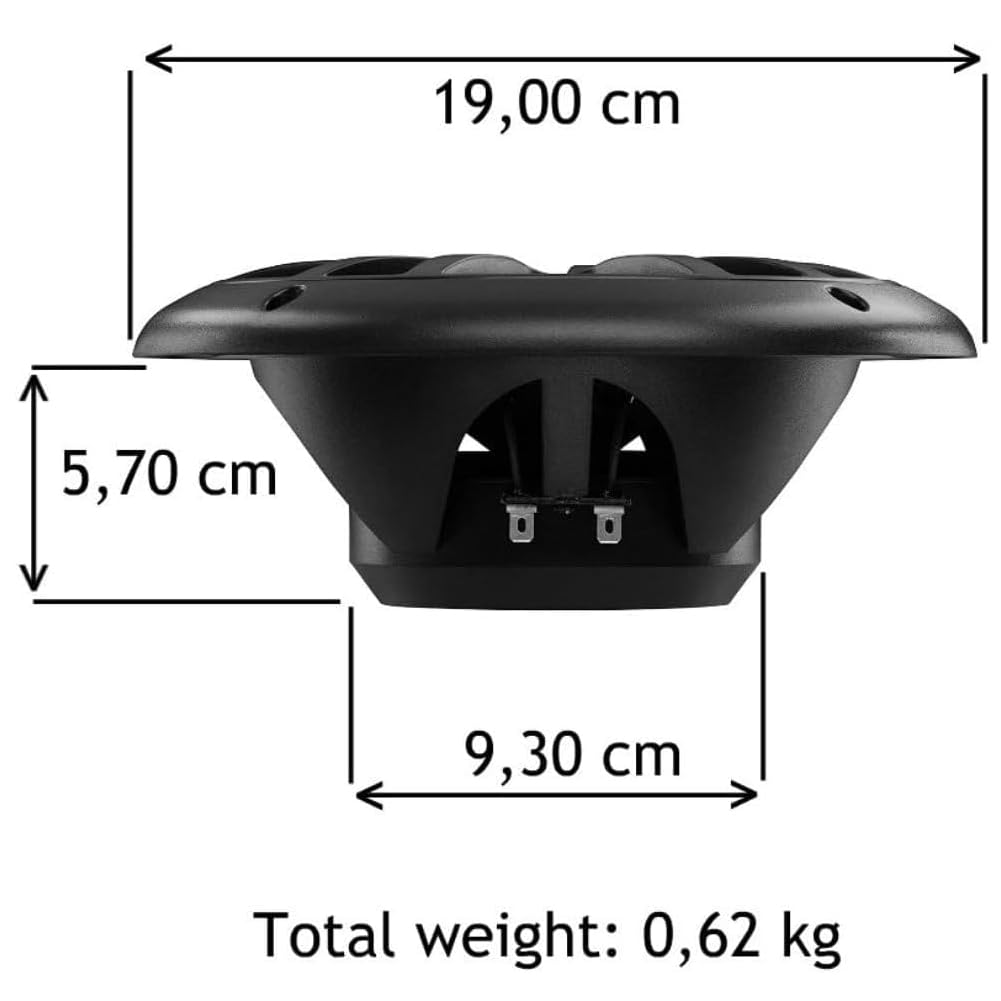 ZESTAW DO BOSS AUDIO SYSTEMS MCBK634B.6, 1 zestaw z wodoodpornym stereo AM/FM Bluetooth, 1 para głośników i 1 antena dipolowa, 1 zestaw + akcesoria gratis