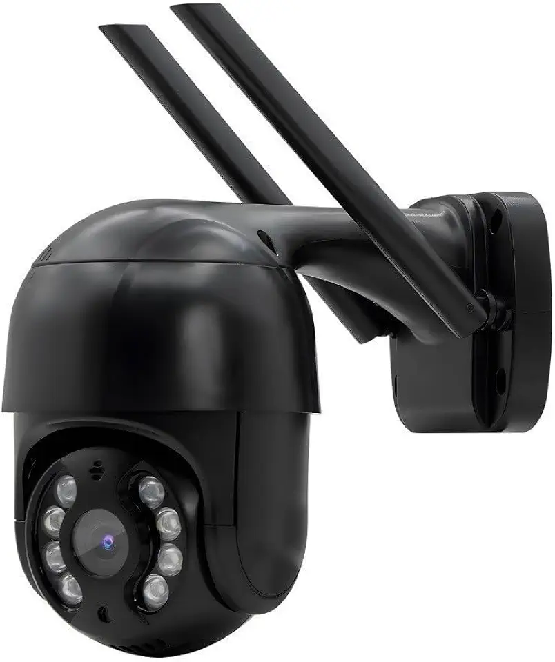 Câmera Segurança Monitoramento IP Speed Dome Full HD 1080p Wi-Fi IP67 Externa Visão Noturna Cor Yoosee Zoom Digital