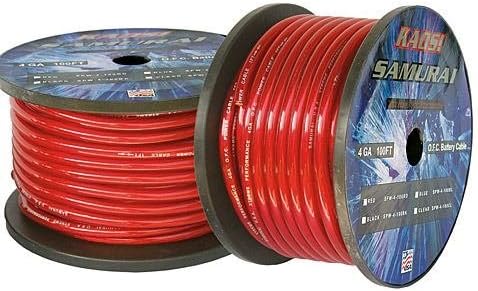 Samurai 4-Guage 100FT Power Wire ROLL