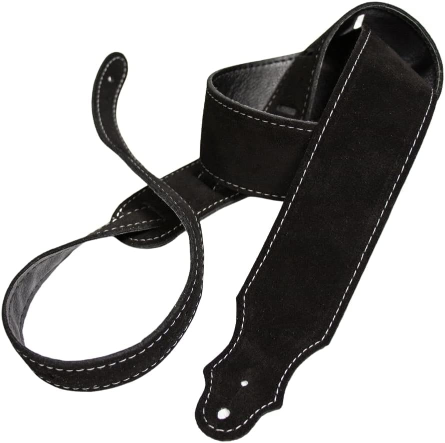 Franklin Strap Suede with Leatherette Backing Guitar Strap