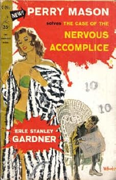Unknown Binding Case of the Nervous Accomplice (Pocket Cardinal) (Perry Mason Mysteries) Book