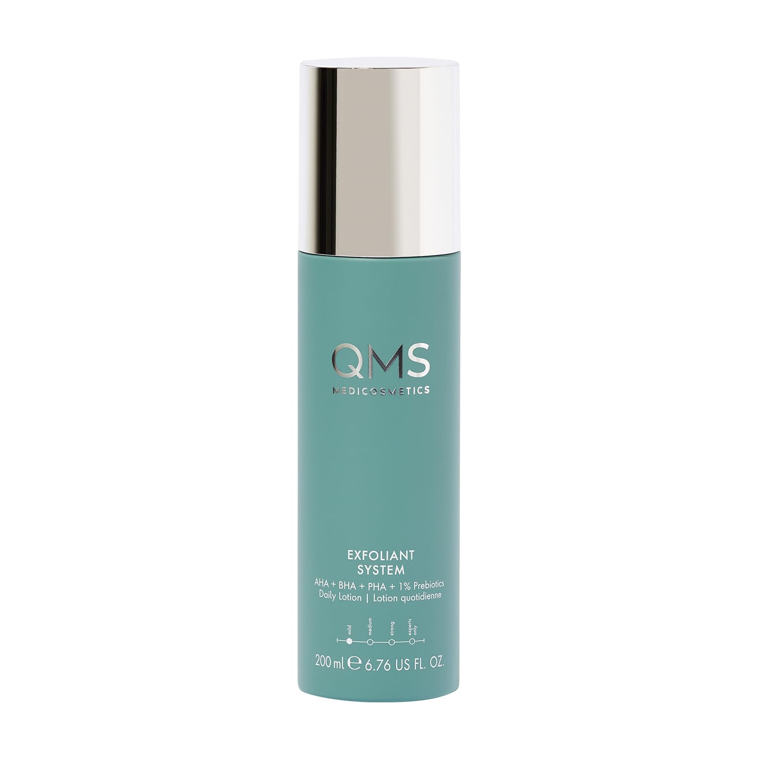 QMS Medicosmetics Gentle Daily Exfoliating Lotion with AHA BHA PHA 1 Prebiotics Refines Improves Protects the Skin with