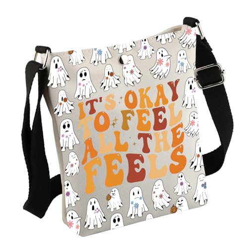 Funny Mental Health Gift Speech Therapy Crossbody Bag BCBA Gift Motivational Gift Self Care Gift Therapist Bag