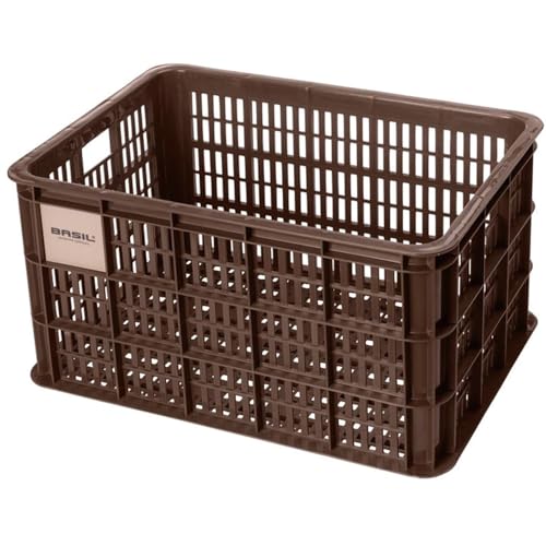 Basil B.V. Crate L MIK Fahrradkaste Schwarz 49.8x39x28.9cm