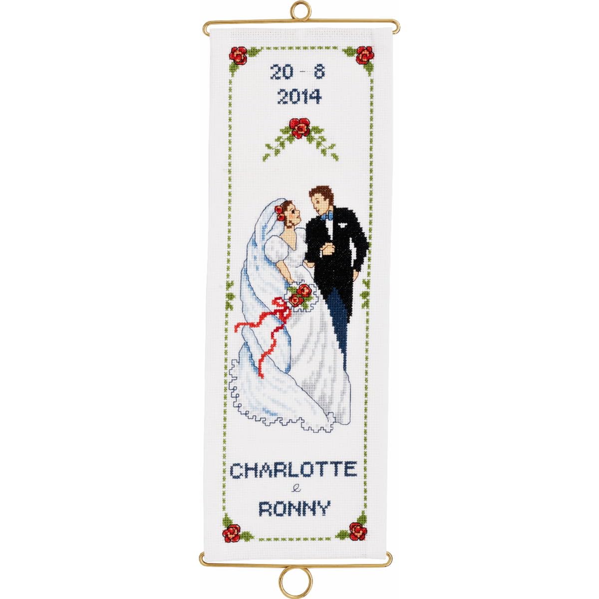 Permin Counted Cross Stitch Kit Wedding