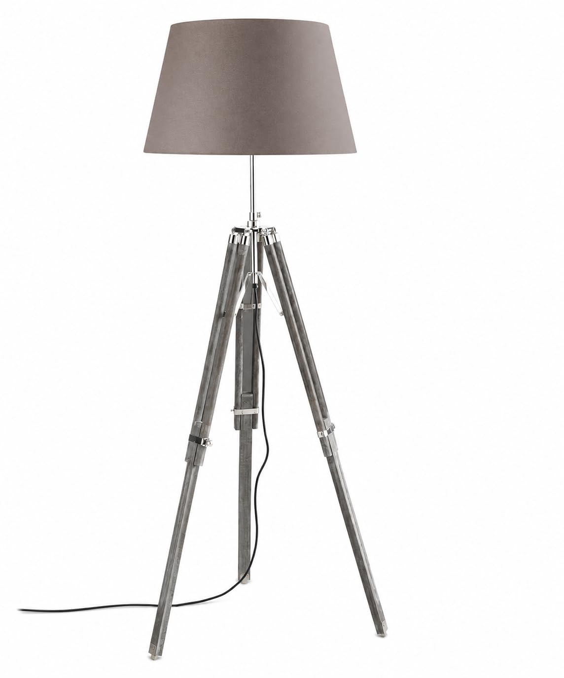 Vintage Classic Gray Tripod Floor Lamp Nautical Floor Lamp Home Decor lamp (with Out Shade)
