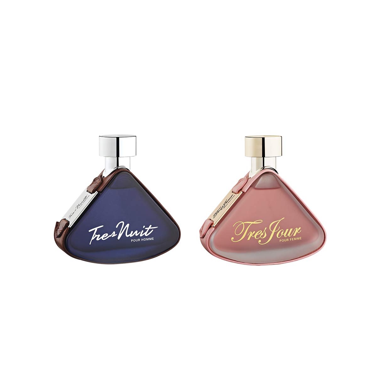 ARMAF2 Piece Perfume Set, Tres Nuit 105ML Eau De Toilette For Him Blue & Tres Jour 105ML Eau De Parfum For Her Pink