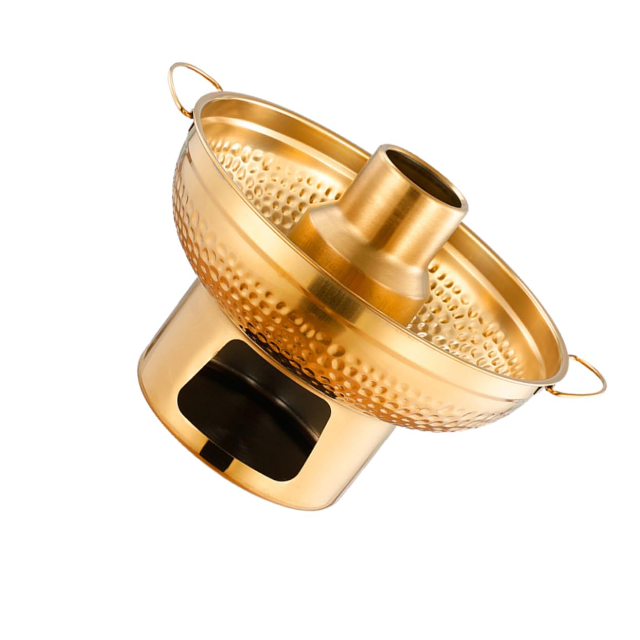 GLEAVI Stainless Steel Multi Purpose Pot for Desserts Hot Pot Fondue Maker with Capacity for Home Restaurants and Outdoor Cooking