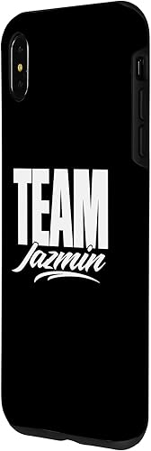 Miniatura 2 de iPhone XS Max Team Jazmin Name, Cheer for Jazmin Support Case