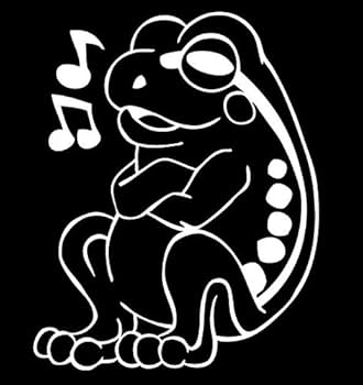Amazon.co.jp: ごきげんカエルステッカー/蛙/かえる/カッティング