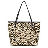 Montana West Leopard Print Canvas Tote Bag Western Purses and Handbags for Women Large Shoulder Bag Casual Handbags MW1156-8112LP