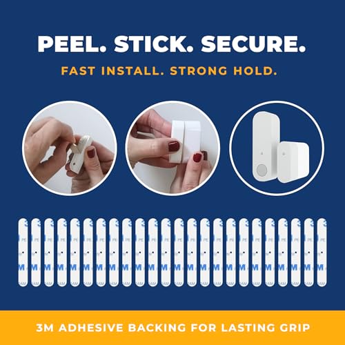 image for Security Sensor Spacers Adhesive Replacement Tape & Sensor Risers Bund