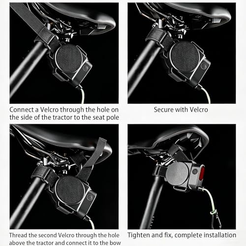 Cuerda de remolque para bicicleta retráctil y ligera 5