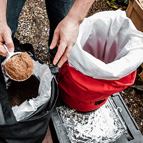 CERBERUS Strength Heavy Duty Sandbag V2 with Liner Kit (70-100kg), Red - Image 3