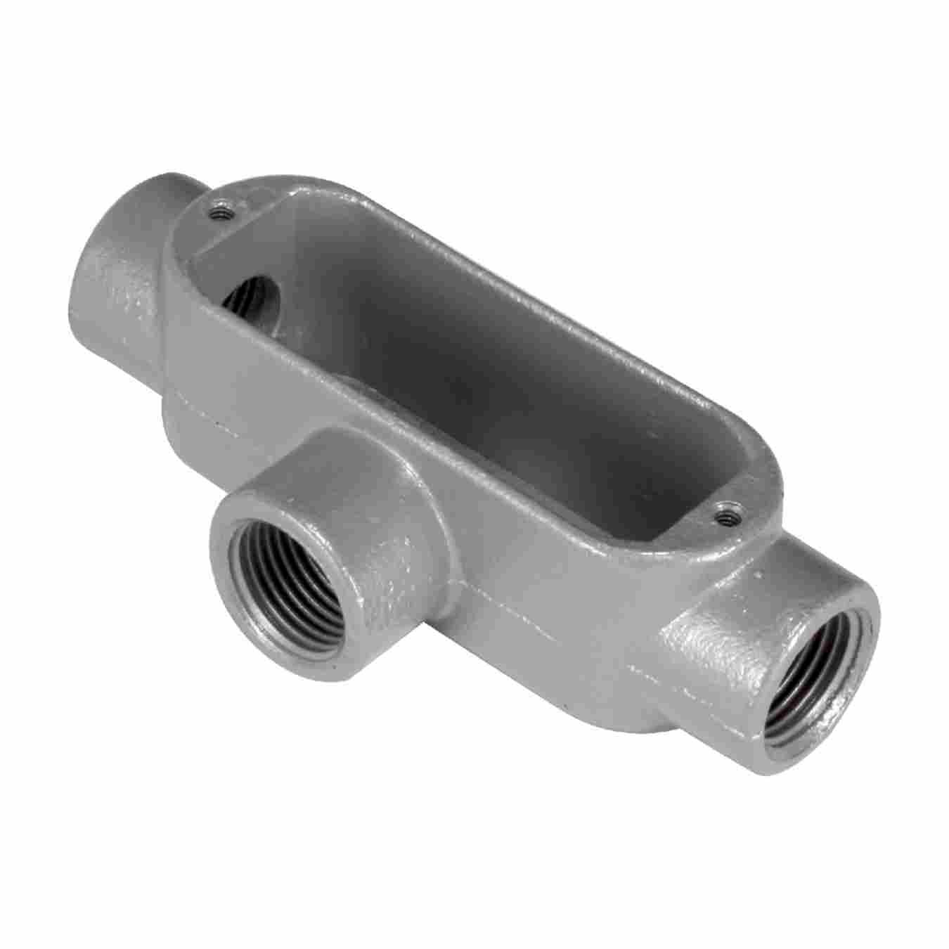 Cuerpo de conduit de 3 pulgadas Orbit T-300 tipo T para tubería roscada metálica