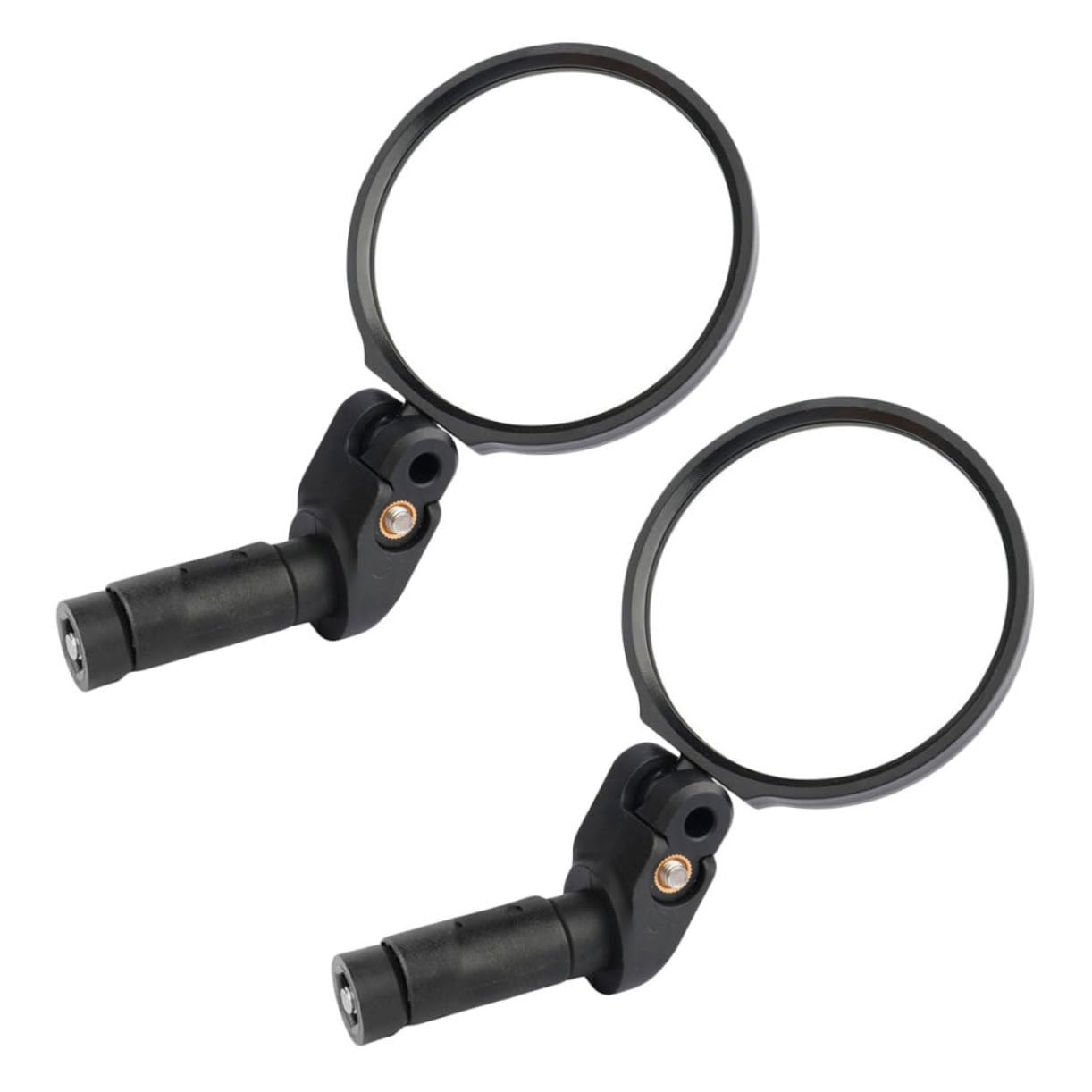 2 Ensembles Rétroviseurs De Vélo Convexes Réglables Pour Guidon Accessoires Pour Vélo Électrique Installation Facile Rapide 2 Pièces * 2