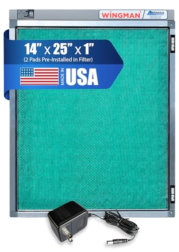 Image of 14x25x1 Polarized Media Electronic Air Filter - High Air Flow