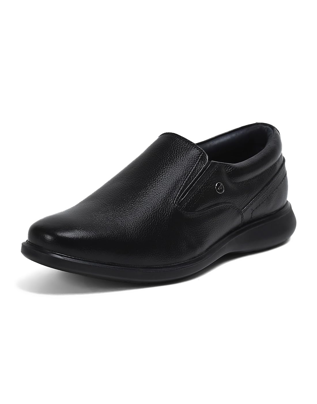 Monte Carlo Mens Black Solid Slip on Genuine Leather Casual Shoes (201813FW-2-7) (B0CTR1165S) Amazon Price History, Amazon Price Tracker