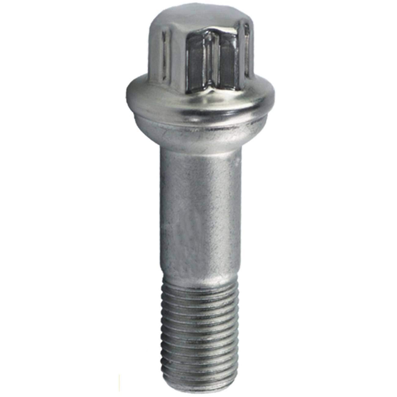 Bapmic 20x Radschrauben Radbolzen Dacromet M14 x 1,5 x 48,5 Ersatz für M-E-RCEDES-BENZ W166 C216 W221