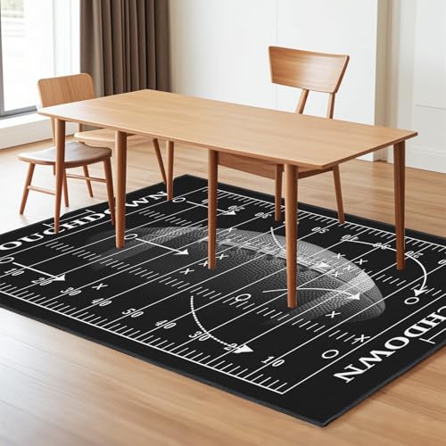 Tapete de fútbol para dormitorio 3'x5' miniatura 6
