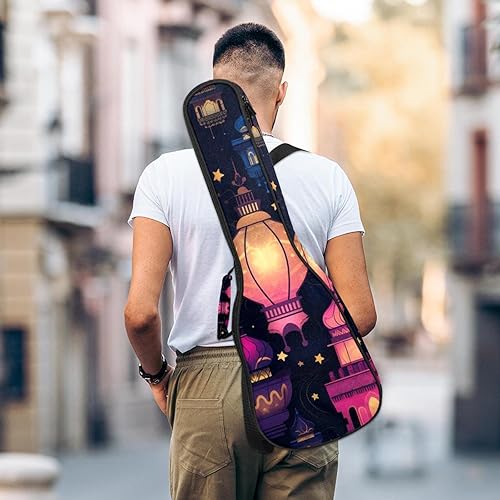 Waterproof Oxford Cloth Ukulele Bag Fairy with Bird and Flower Durable & Stylish Ukulele Case with Storage Colorful Ramadan Lanterns - Les Beatles, Paul McCartney, John Lennon, RIngo Starr, George Harrison Waterproof Oxford Cloth Ukulele Bag Fairy with Bird and Flower Durable & Stylish Ukulele Case with Storage Colorful Ramadan Lanterns – Image 6