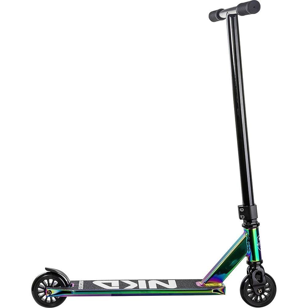 Patinete acrobático NKD – Next Generation | Rodamientos ABEC-9 de Alto Rendimiento | Manillar Giratorio de 360° para Freestyle | Aleación de Aluminio 6061 Duradera