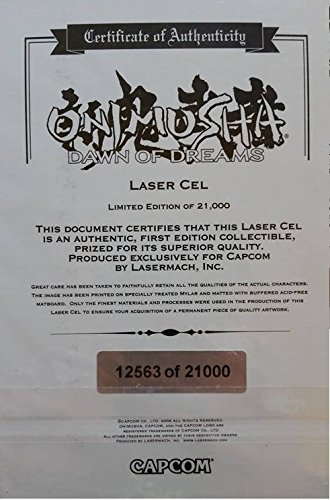 Limited Edition 'Onimusha - Dawn of Dreams' Artwork Cell image 3