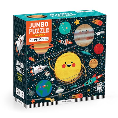 Mudpuppy Solar System - Jumbo 25 Piece Jigsaw Floor...