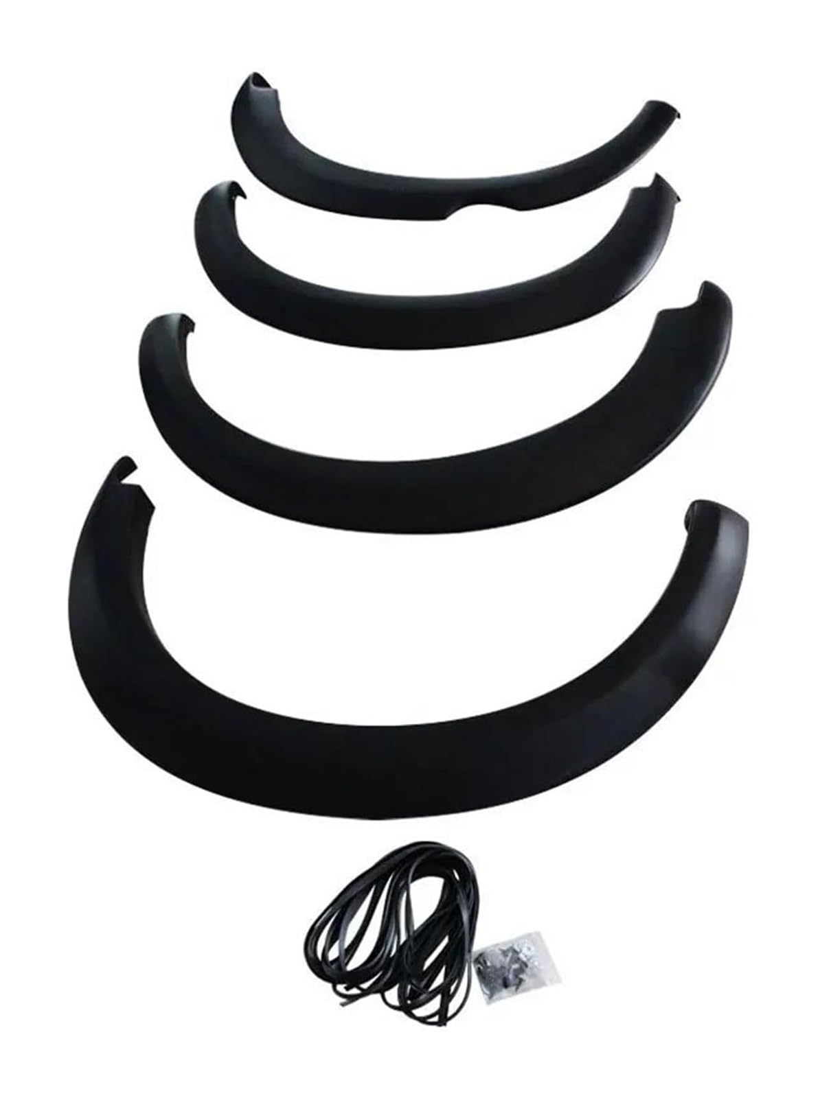 Auto Passaruota Per Mitsubishi L200 Per Triton 2006 2007 2008 2009 2010 2011 2012 2013 2014 Parafanghi Design Per Auto(Matte Black)