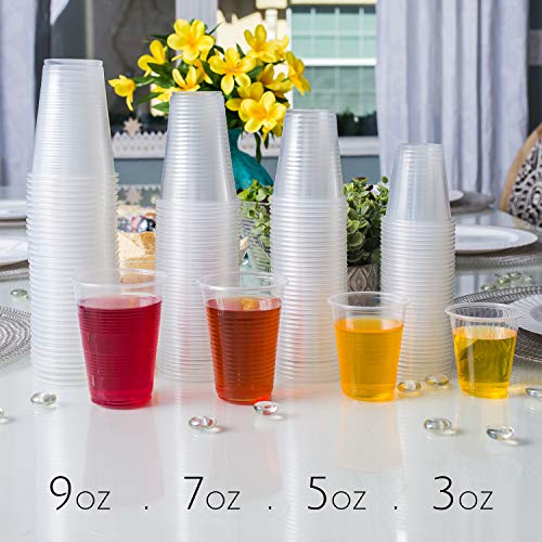 Disposable Medium Weight Plastic Clear Drinking Cups (3600, 7 ounce) for Parties and Events
| Disposable Medium Weight Plastic Clear Drinking Cups (3600, 7 ounce) for Catering and Buffets
| Disposable Medium Weight Plastic Clear Drinking Cups (3600,