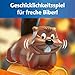 Ravensburger 22246 - Billy Biber - Geschicklichkeitsspiel für ruhige Hände - Spiel für Kinder ab 4 Jahren, Familienspiel für 1-4 Spieler - magische Zauberfolie