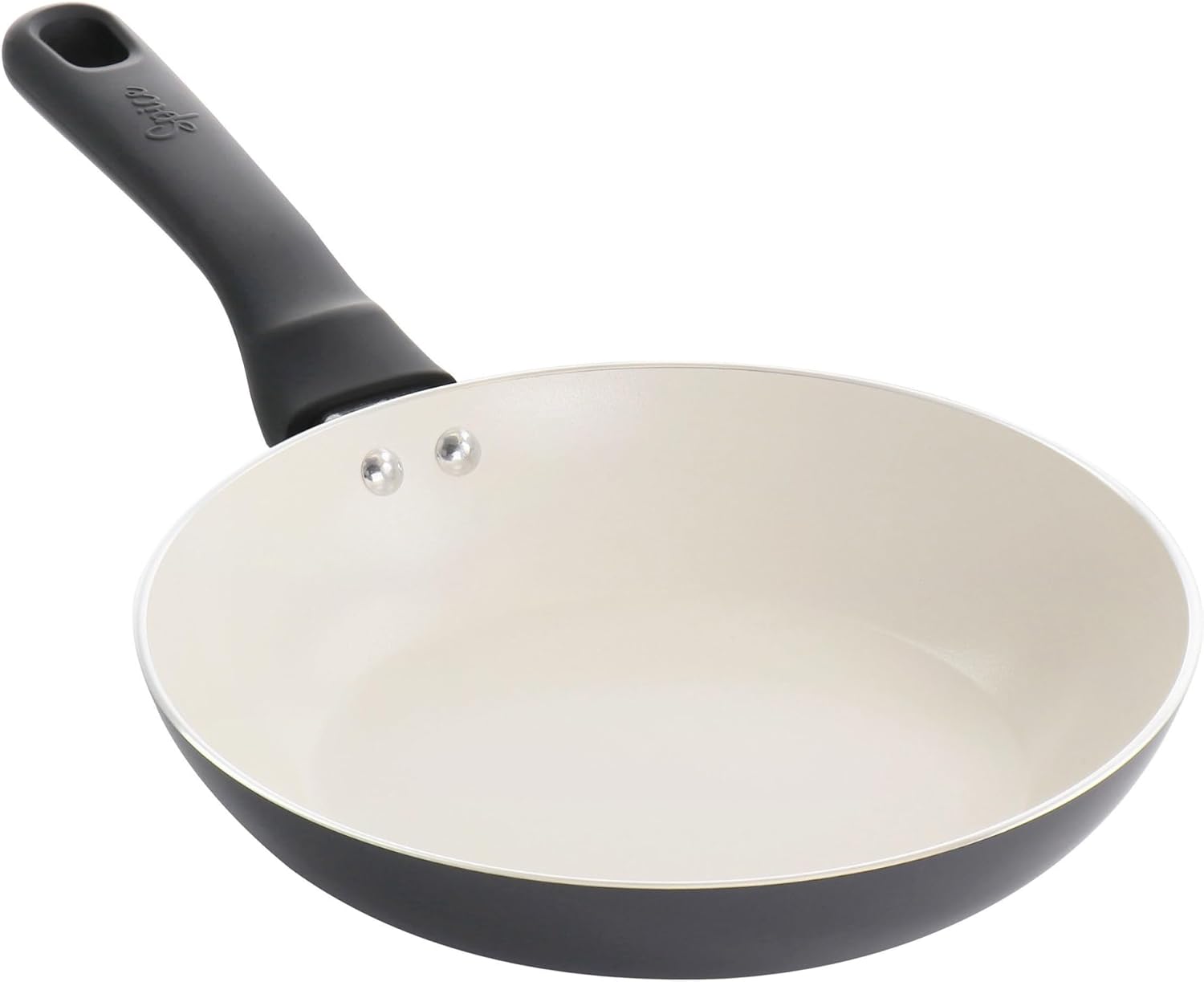 Spice by Tia Mowry Savory Saffron 2-Piece Fry Pan Set - Grey